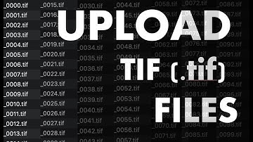 HOW TO: Upload TIF (.tif) Files  [3D Slicer Workflow]