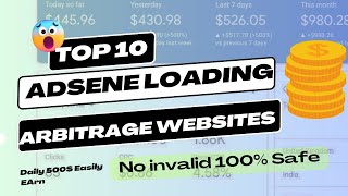 Google AdSense Loading & Arbitrage Method | Top 10 Arbitrage Websites | Adsense Loading Full Course