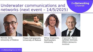 Underwater Communications and Networks