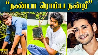 "Safe-ஆ இரு நண்பா" | Mahesh Babu's Sweet Reply to Vijay | Vijay கொடுத்த Surprise | நெகிழ்ந்துபோன MB