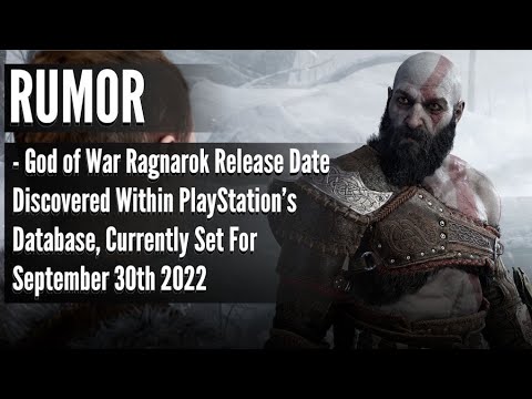 God of War Ragnarok Release Date Revealed