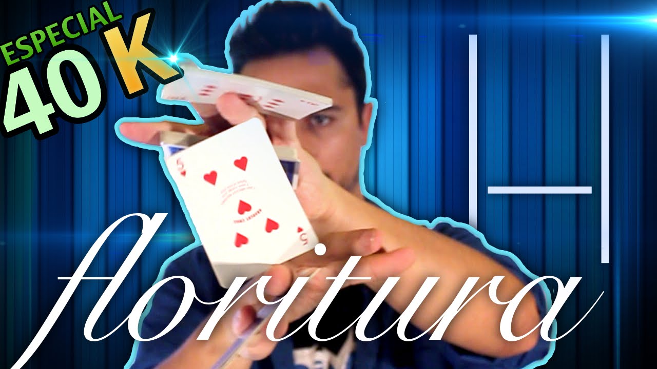 Floritura con Cartas: H - Cardistry Tutorial
