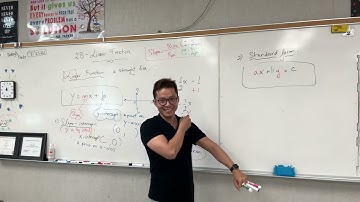 Lesson 2B - Linear Function