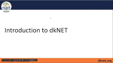 2020 dkNET Summer Program: Introduction of dkNET
