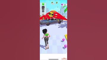Dress up Run Gameplay walkthrough Max level IOS and Android #shorts