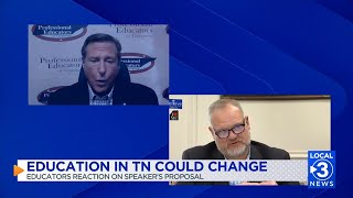 "A contract for catastrophe": Educators react to Speaker Sexton's education proposal