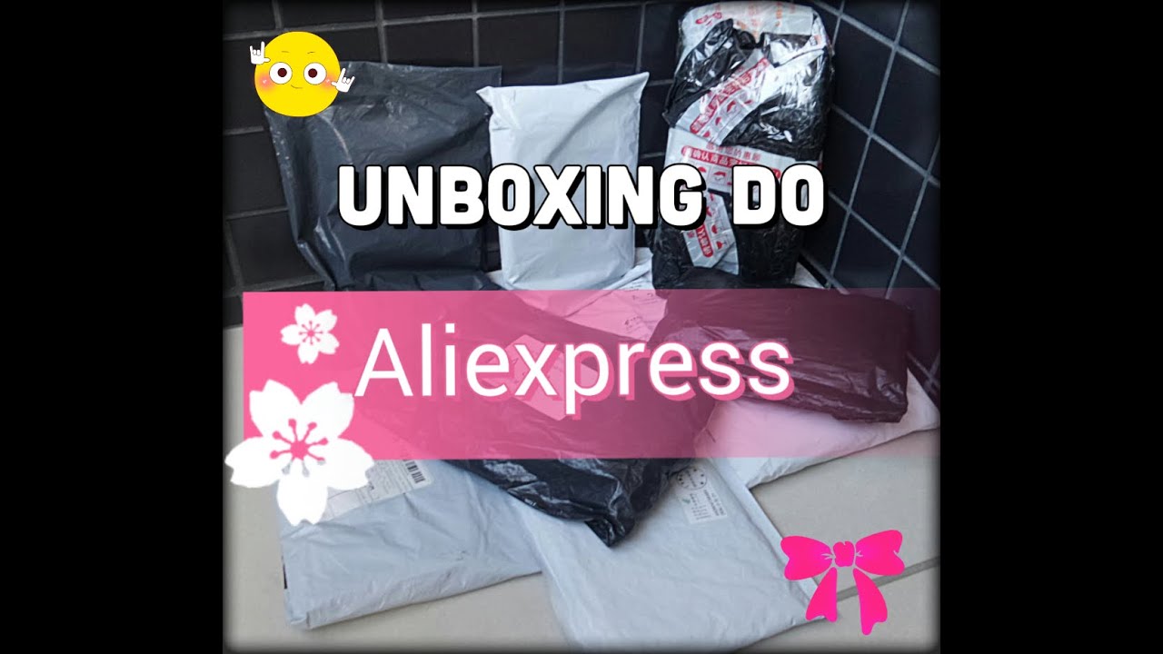Unboxing do Aliexpress