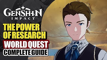 The Power Of Research World Quest Guide | Fanngel