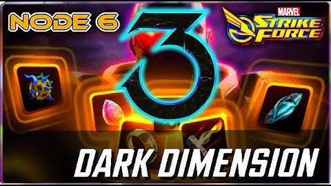 Dark Dimension 3 | Node 6 | Complete Walk Through | Marvel Strike Force | MSF | DD3