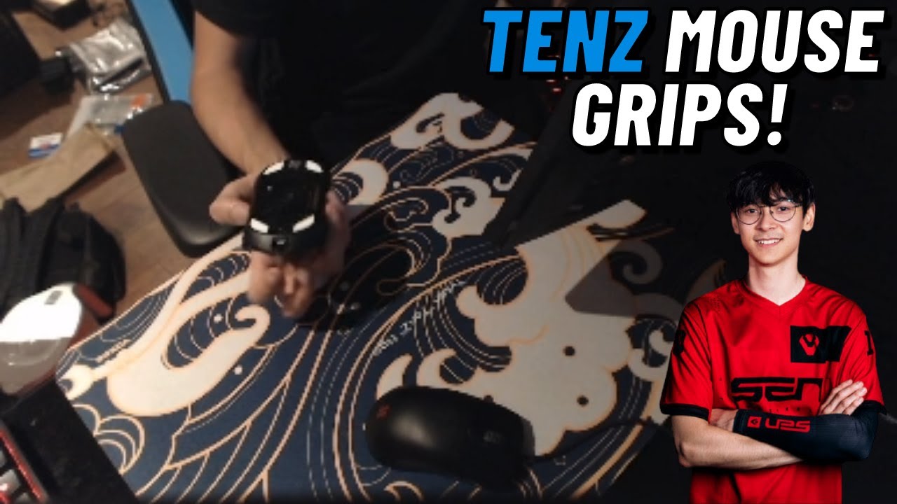 Tenz Show His Mouse Grips Youtube