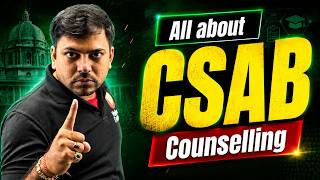 All About CSAB Counselling 2026 | Complete JEE Counselling Step-by-Step Guide! JEE 2026 | Harsh Sir