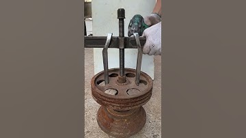 Beam pulley puller #Good tools to share #Pulley puller removal tool