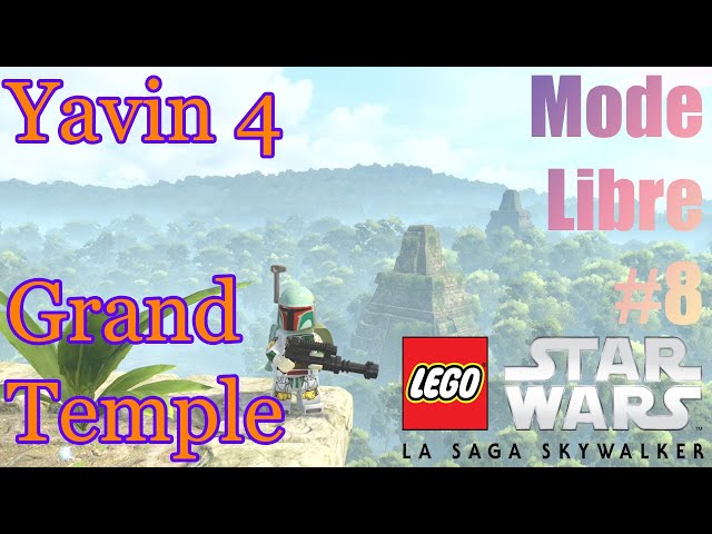 YAVIN 4 - GRANDE TEMPLO - TODOS OS COLECIONÁVEIS - LEGO STAR WARS: A SAGA  SKYWALKER 