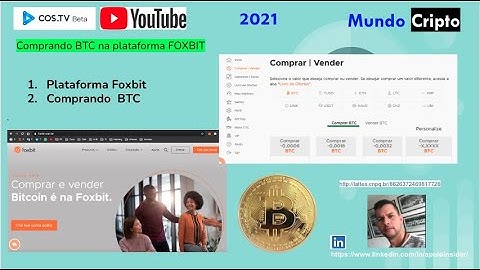 Mundo Cripto FOXBIT -  Comprando BTC Bitcoin  na corretora de forma rápida e simples