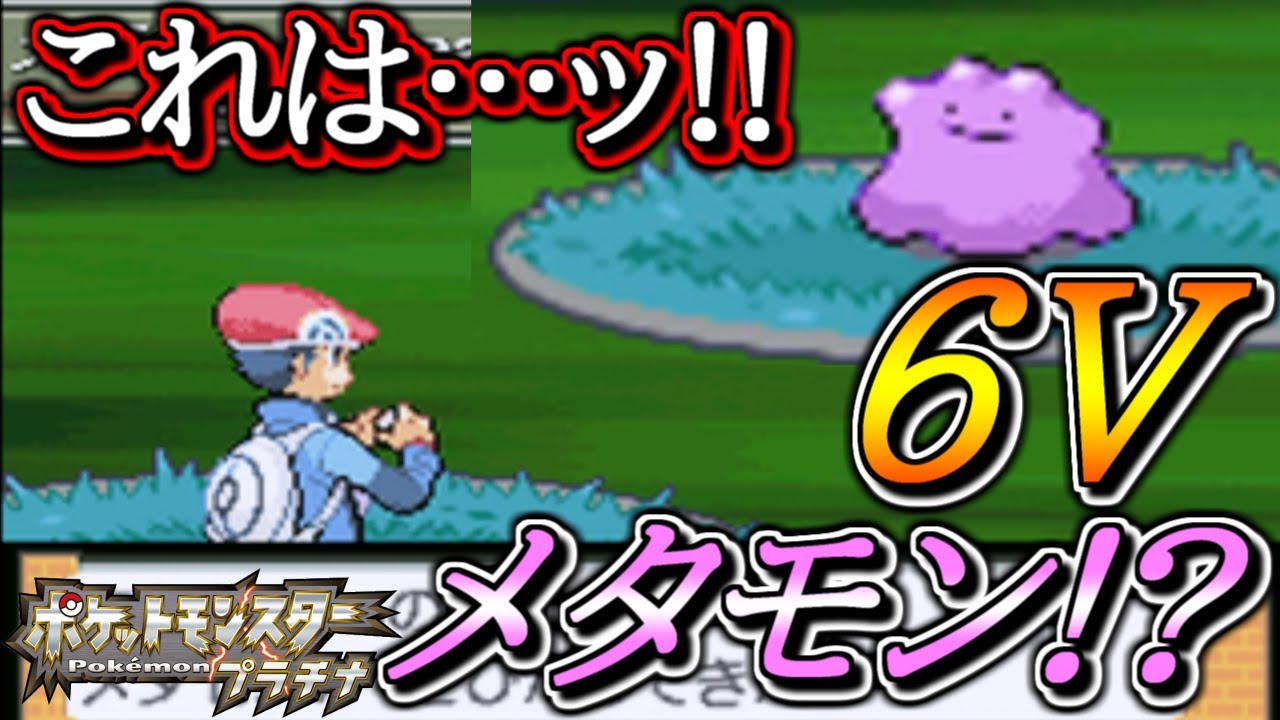 初の乱数調整で臆病6Vメタモンの捕獲に挑戦する男【ポケットモンスター