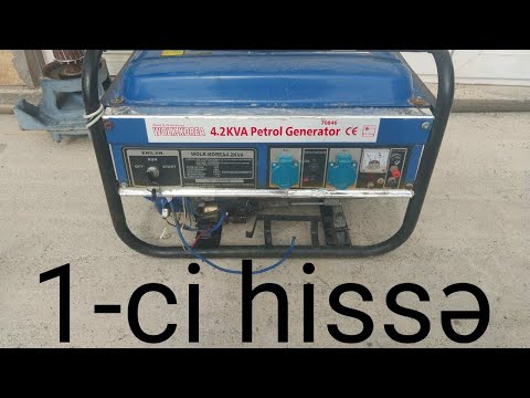 Video: Öz əlinizlə generator düzəltmək mümkündürmü?