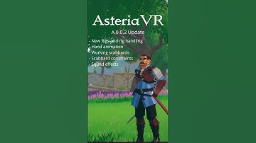 Asteria VR Update