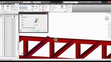 Autodesk Inventor Roof Truss - Edge Finishing  (Part 3)