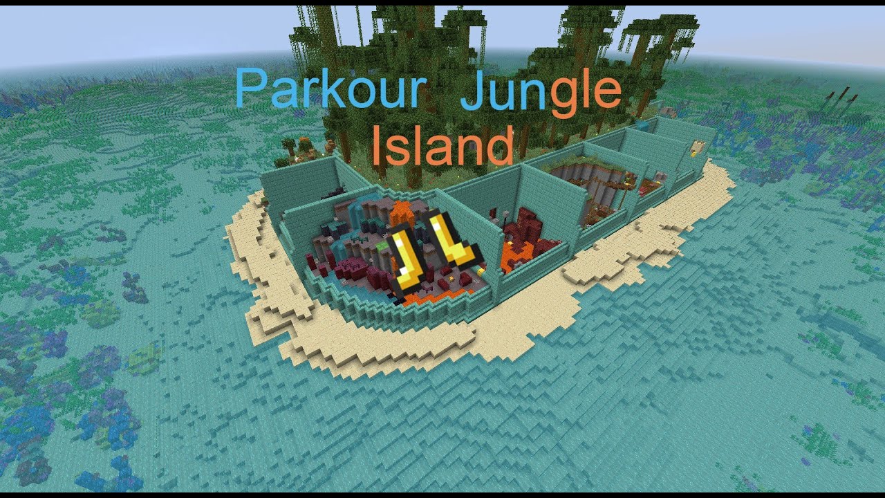 Tải Về «Parkour Jungle Island» (24 Mb) Bản Đồ Cho Minecraft