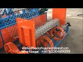 how to install the Fully automatic single wire chain link machine 7-7