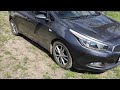 KIA Ceed 2 замена всех расходников и не только.