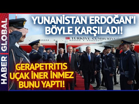 Erdoğan'ın Uçağı Atina'ya İner İnmez Yunanistan Dışişleri Bakanı Giorgos Gerapetritis Bunu Yaptı!