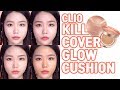 High coverage & Glowy; the KILL COVER GLOW CUSHION from CLIO all colors swatch
