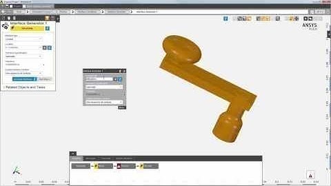 ANSYS AIM: Generating Contacts