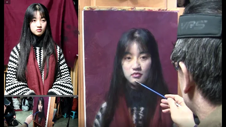 Oil Painting Portrait Demonstration by Leng Jun Ar...