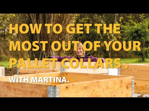 Video: Pallet Collar Garden Bed - Cấu tạo một chiếc giường nâng lên từ Pallet Collar