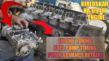 Fuel Pump Timing Adjust & Fittings, Diesel Engine Pump Timing Setting, Engine Pump Advance Retaier