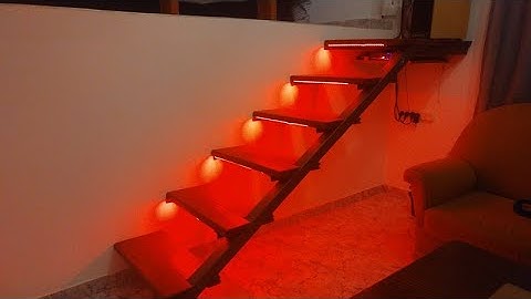 LED Stairs Project - Arduino based active by motion sensor