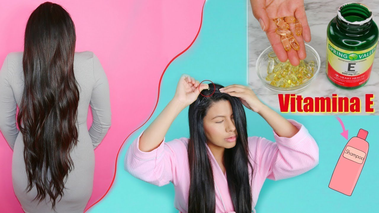 VITAMINA E EL EXTREMO DEL CABELLO 😱fashionbycarol - YouTube