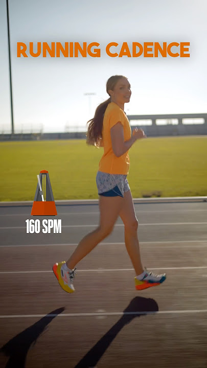 Running Cadence Example #runningtips