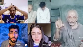 بث الرجل المخطوف وفرض عليه في البث المباشر امور تثبت خطفه امر غريب/العجوز المخطوف