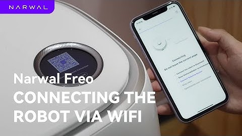 Connecting the Robot via WiFi | Narwal Freo | How to Use