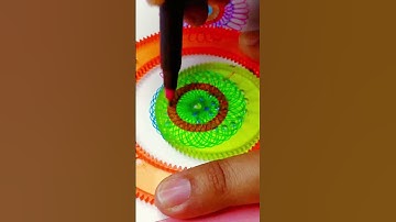 🎥 5 Mesmerizing Spirograph Designs That Will Leave You Speechless! 😲✨ #CreativeArt