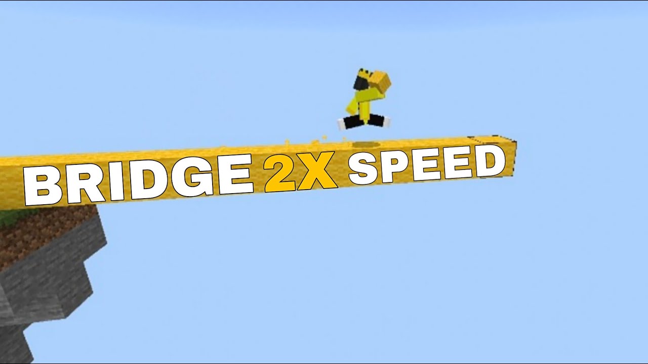 How To Fast Bridge Tutorial in Mcpe
