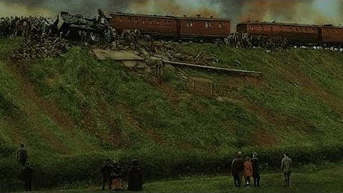 Armagh train disaster (HO scale recreation) 