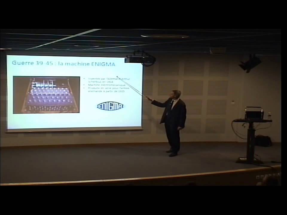 La cryptographie ou comment protéger les données - Conférence au Visiatome le 12 février 2015