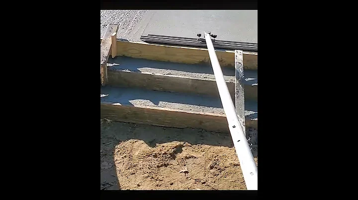 The RIGHT Way to Bull Float Concrete #shorts