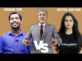 Khan sir vs divya tripathi maam i youtubers comparison i shorts i khansir i divyankatripathi