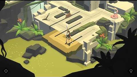 Lara Croft GO The Maze of Snakes Level 7 Dodging a Fang Walkthrough