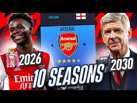 I *TAKEOVER* ARSENAL For 10 SEASONS and CREATED a DYNASTY!!! (NEW SERIES?) - FIFA 22 Career Mode
