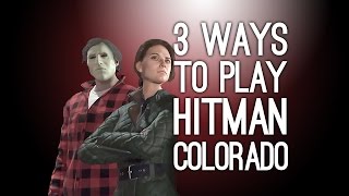 Hitman Gameplay: Colorado - 3 Ways to Play (Scarecrow Disguise, Slurry Pit) Ep. 2/2