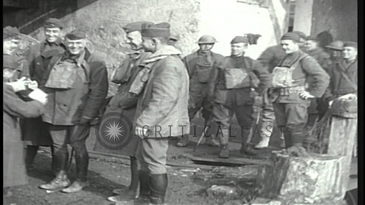 General Lutz Wahl receives the armistice news at t...