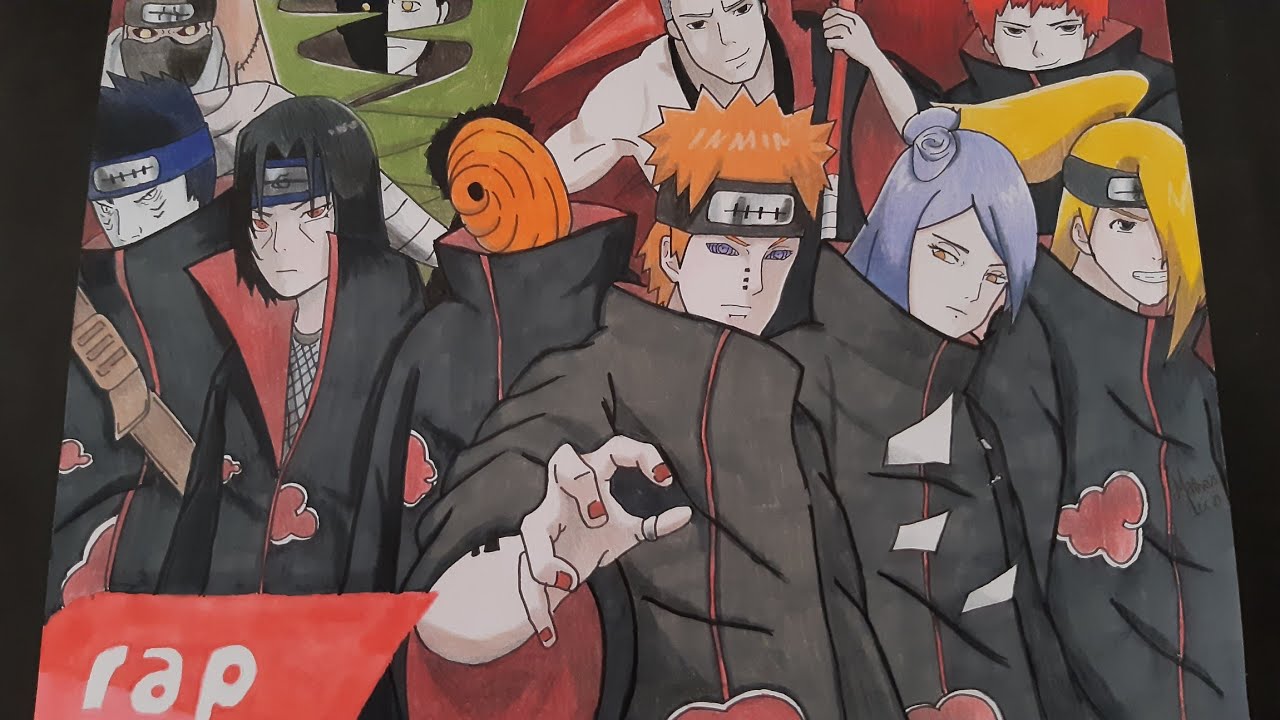 Ouça e veja a letra do Rap da Akatsuki, organização fictícia do Naruto