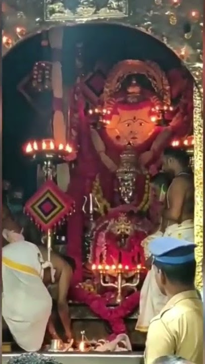 #மண்டைக்காடு பகவதி அம்மன் தீபாராதனை #MandaikaduBhagavathi Amman 