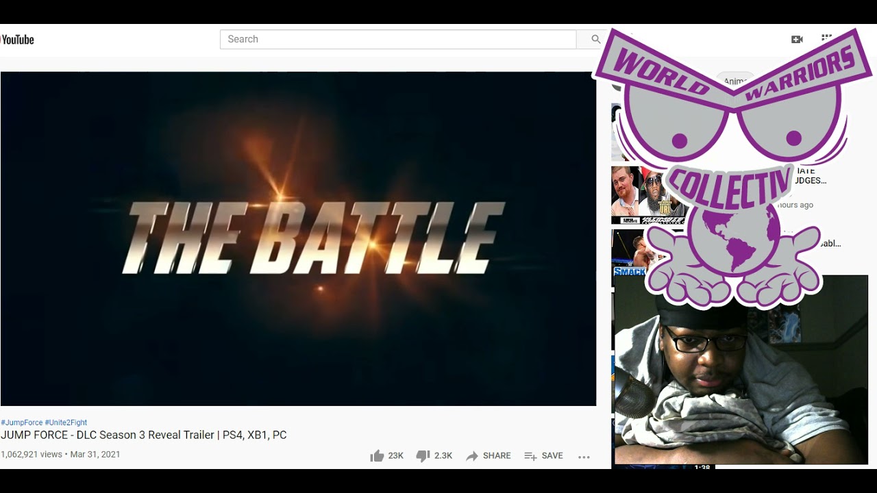 JUMP FORCE DLC 3 REVEAL TRAILER REACTION - THE FEELS