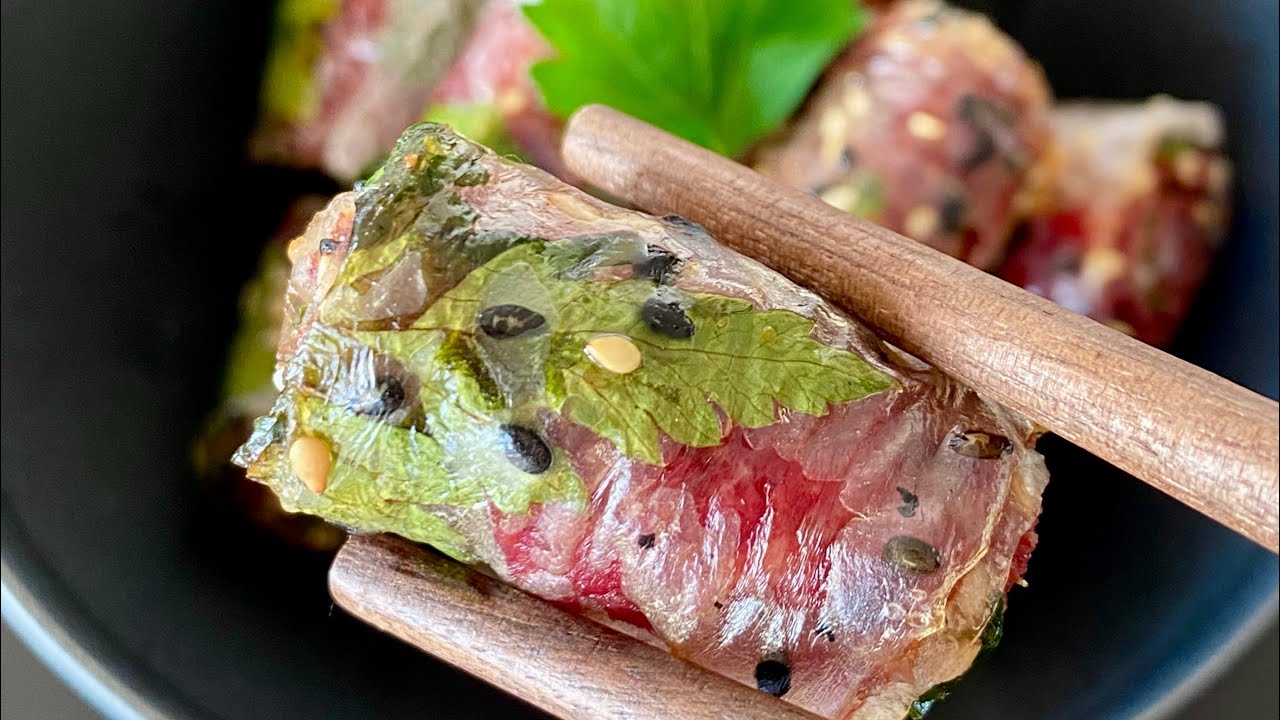 Airfryer Rindersalami Reispapier Snack ⬇️Rezept⬇️